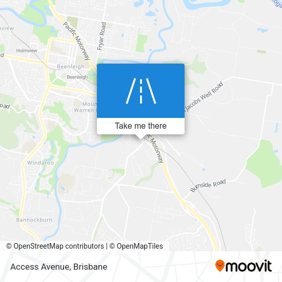 Access Avenue map