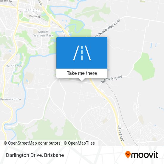 Darlington Drive map