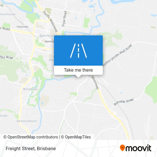 Freight Street map