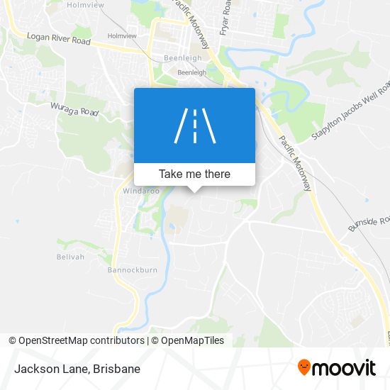 Jackson Lane map