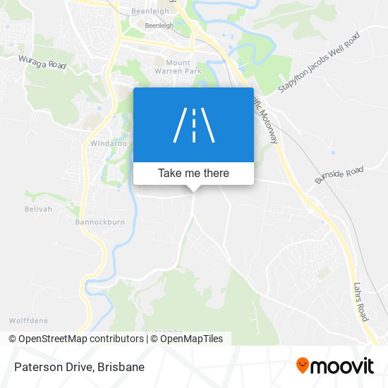 Paterson Drive map