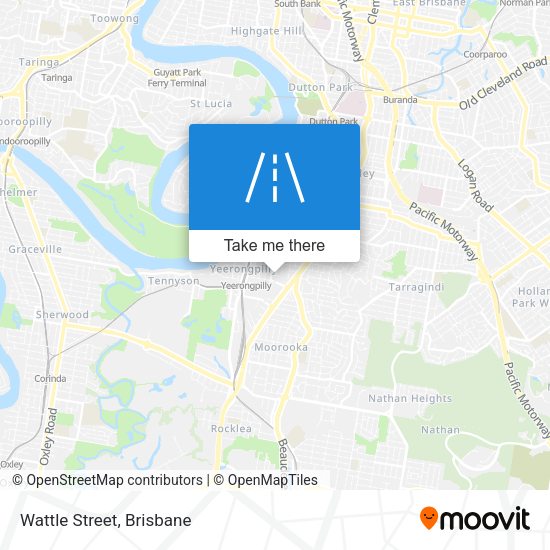 Wattle Street map