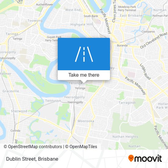 Dublin Street map