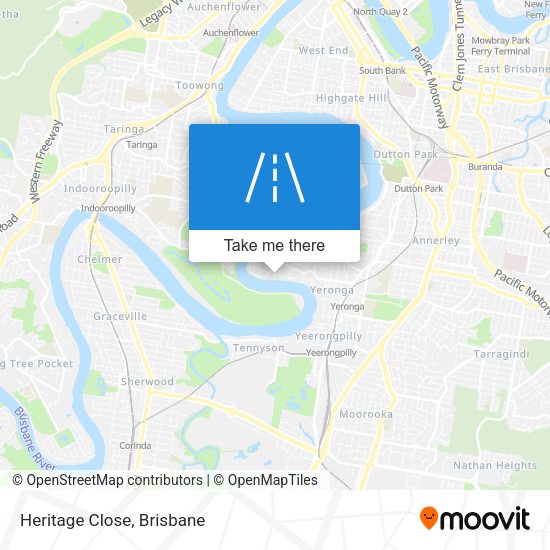 Heritage Close map