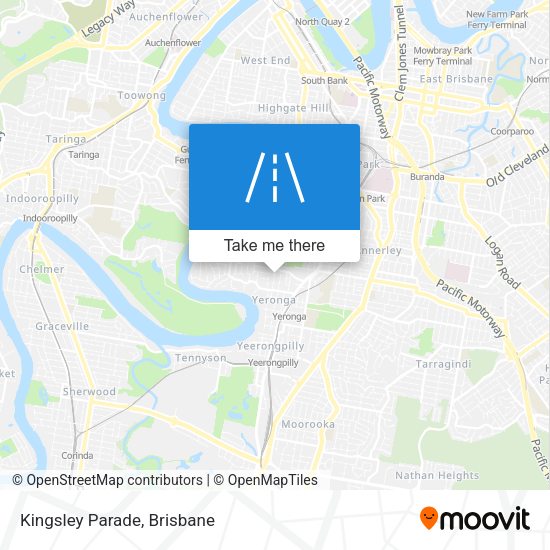 Kingsley Parade map