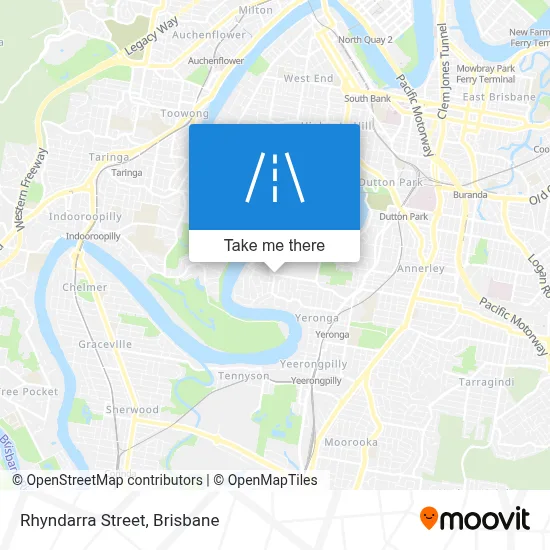 Mapa Rhyndarra Street