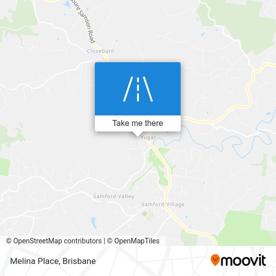 Melina Place map
