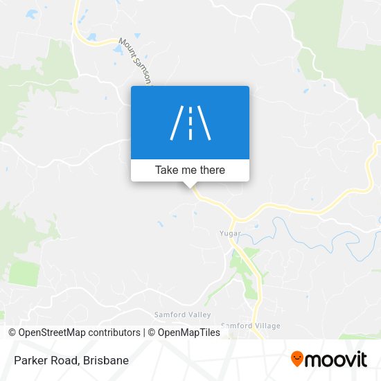 Parker Road map