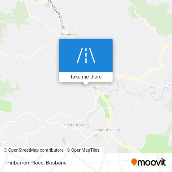 Pinbarren Place map