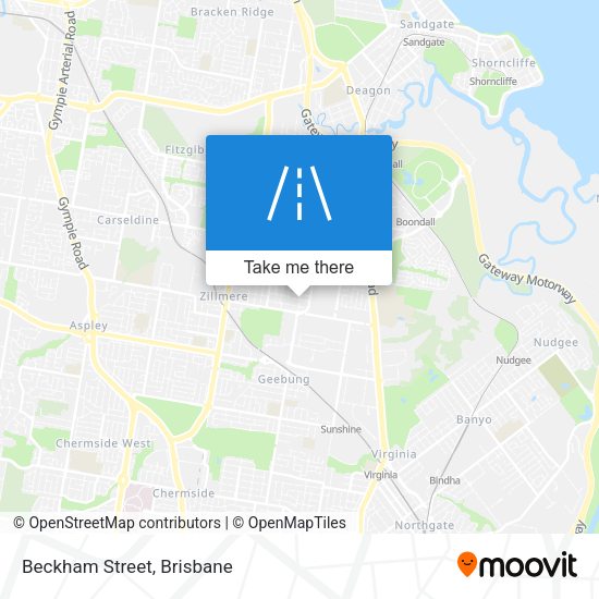 Beckham Street map