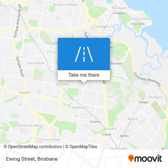 Ewing Street map