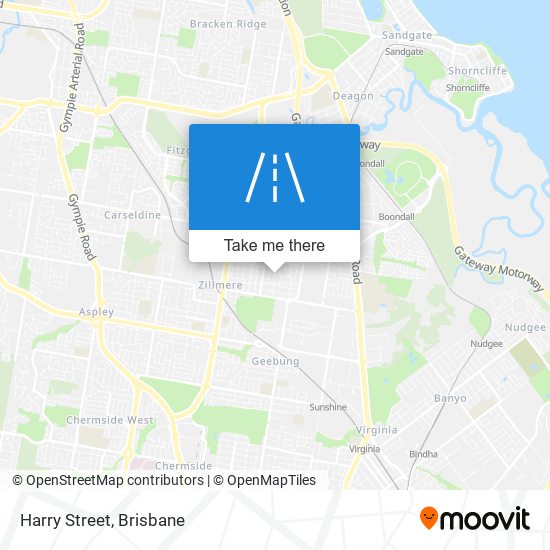 Harry Street map