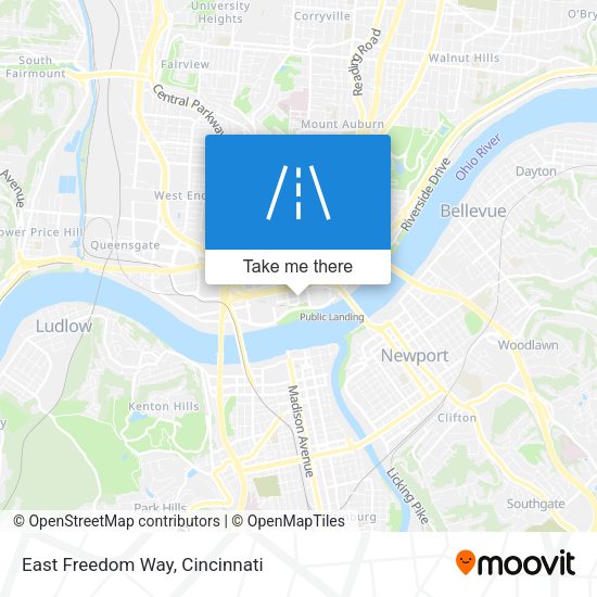 East Freedom Way map