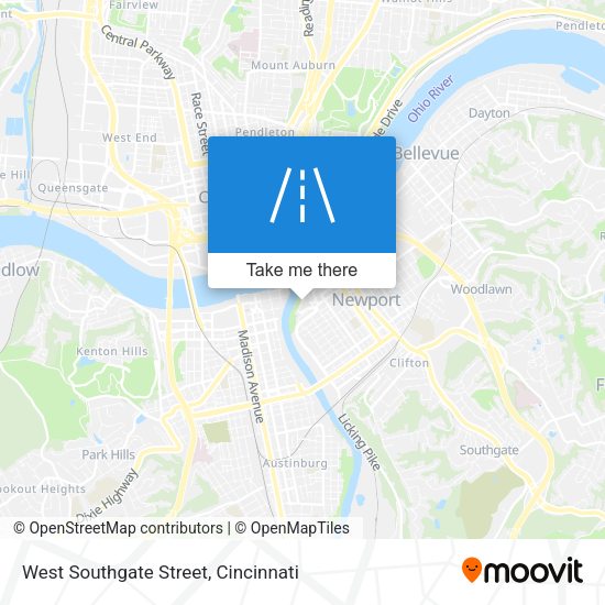 West Southgate Street map