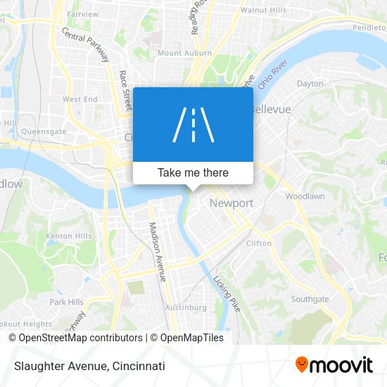 Mapa de Slaughter Avenue