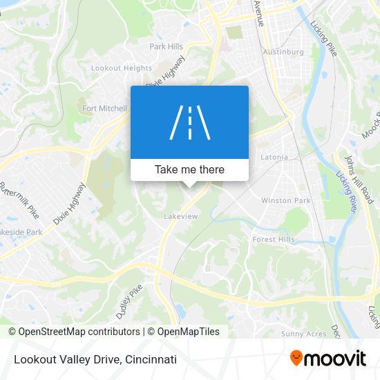 Mapa de Lookout Valley Drive