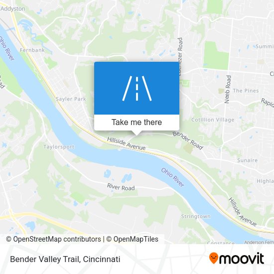 Bender Valley Trail map