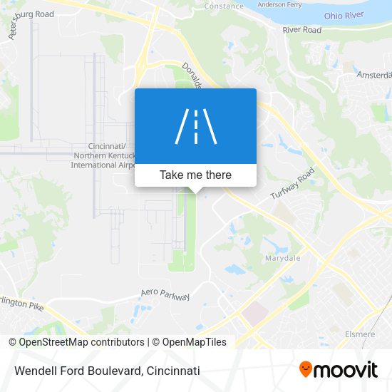 Wendell Ford Boulevard map