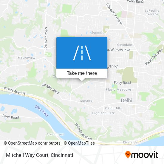 Mapa de Mitchell Way Court