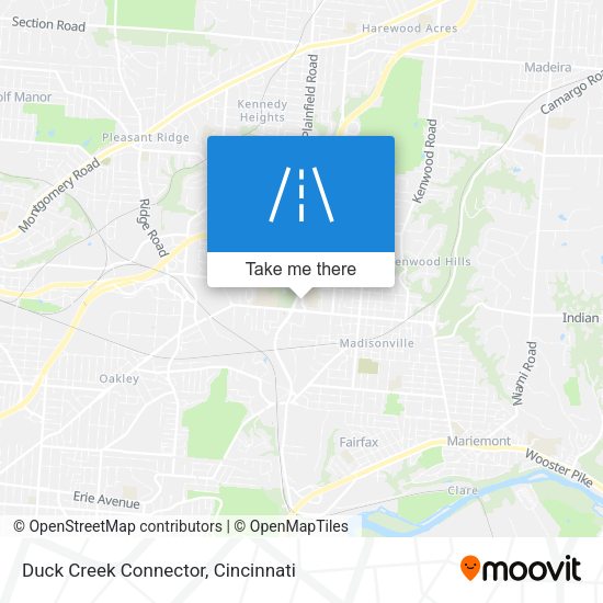 Duck Creek Connector map
