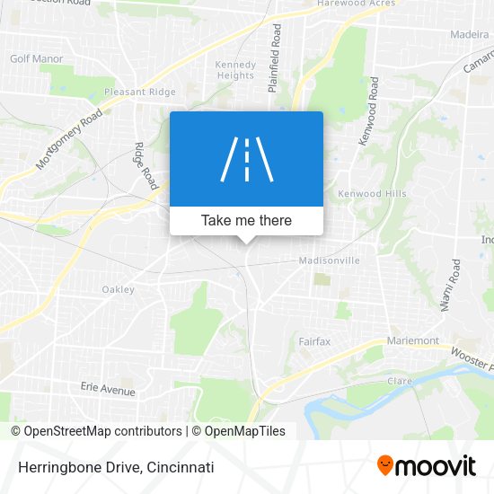 Herringbone Drive map