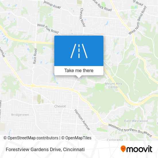 Forestview Gardens Drive map
