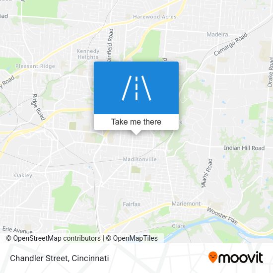Mapa de Chandler Street