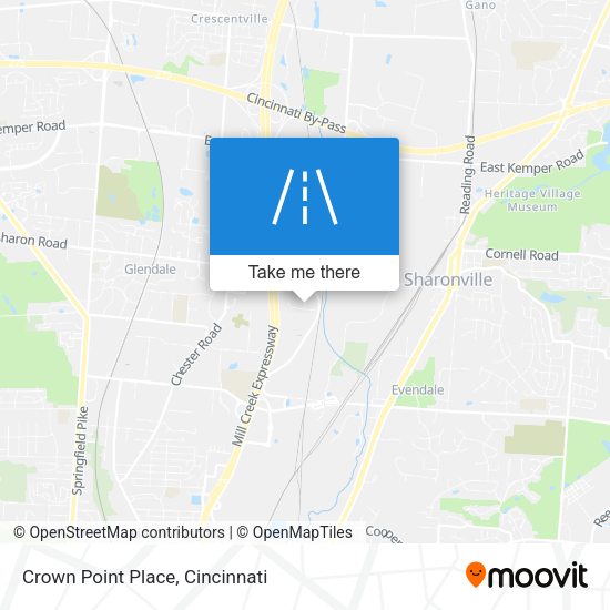 Mapa de Crown Point Place