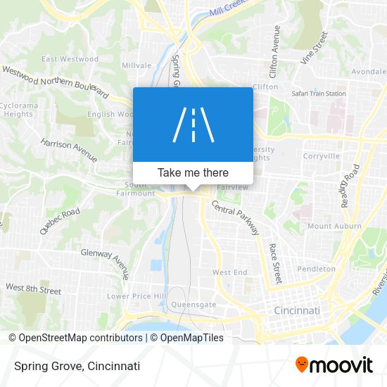 Mapa de Spring Grove