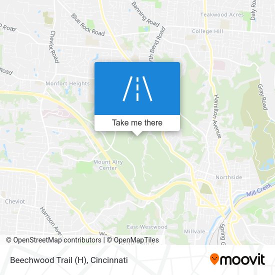 Beechwood Trail (H) map