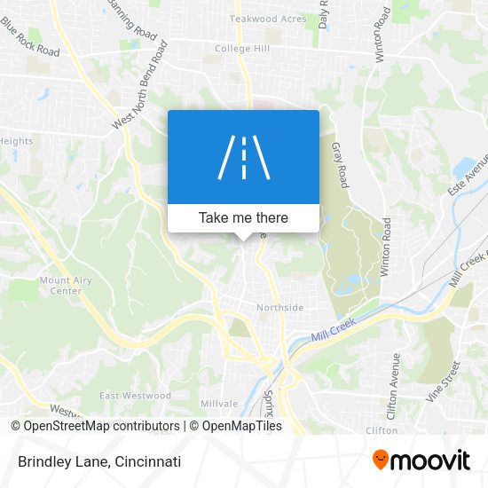 Mapa de Brindley Lane