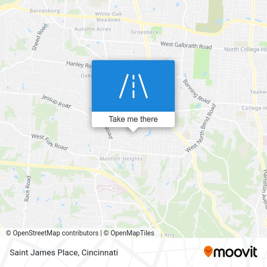 Mapa de Saint James Place