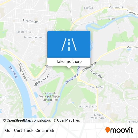 Mapa de Golf Cart Track
