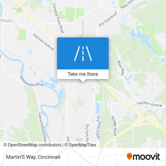 Martin’S Way map