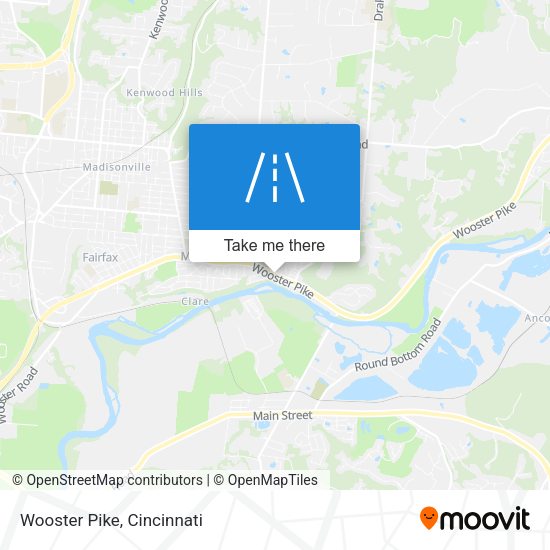 Mapa de Wooster Pike