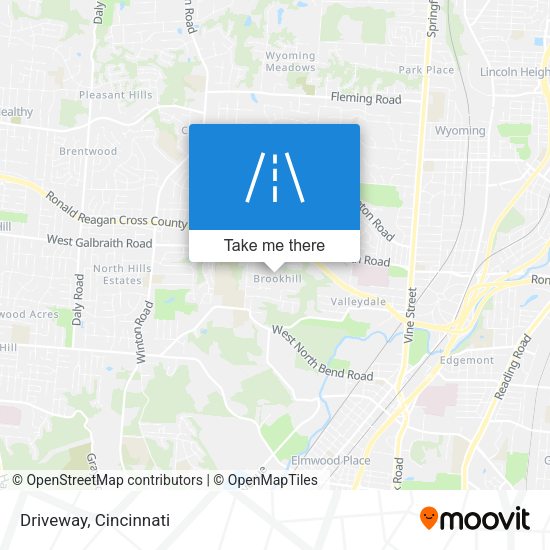 Mapa de Driveway