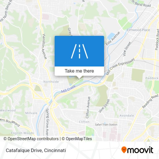 Mapa de Catafalque Drive