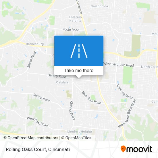 Mapa de Rolling Oaks Court