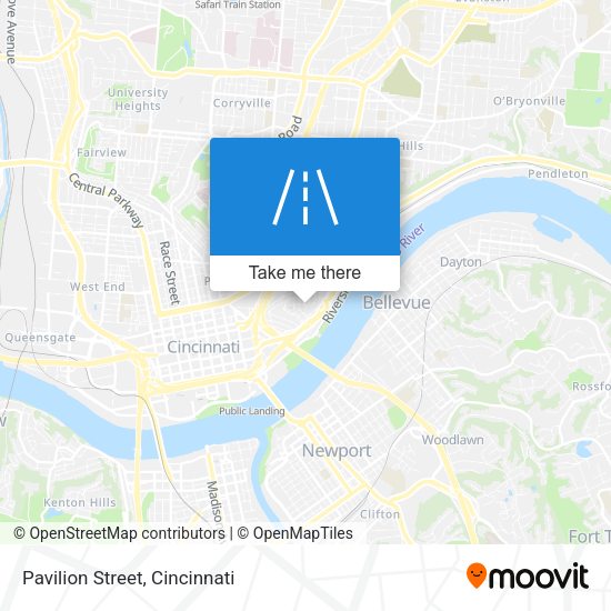 Pavilion Street map