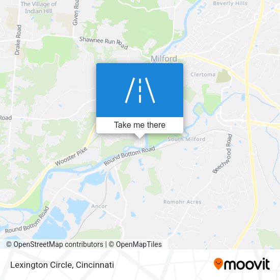 Lexington Circle map