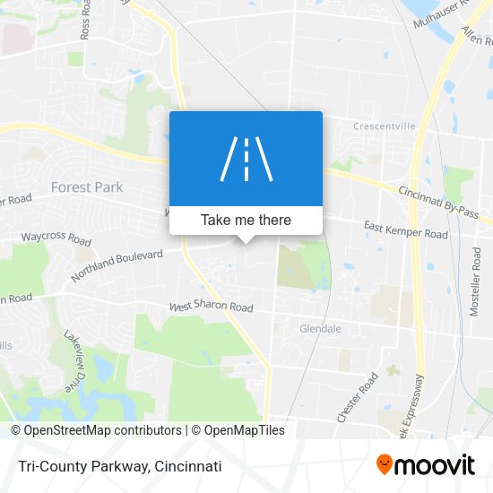 Tri-County Parkway map