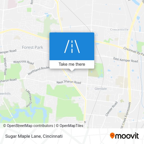 Sugar Maple Lane map