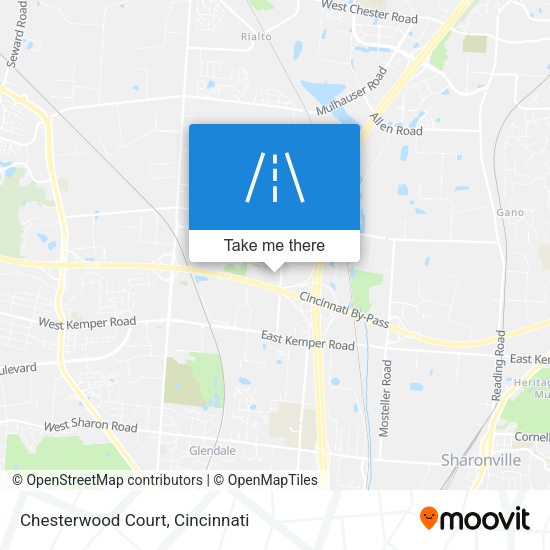 Mapa de Chesterwood Court