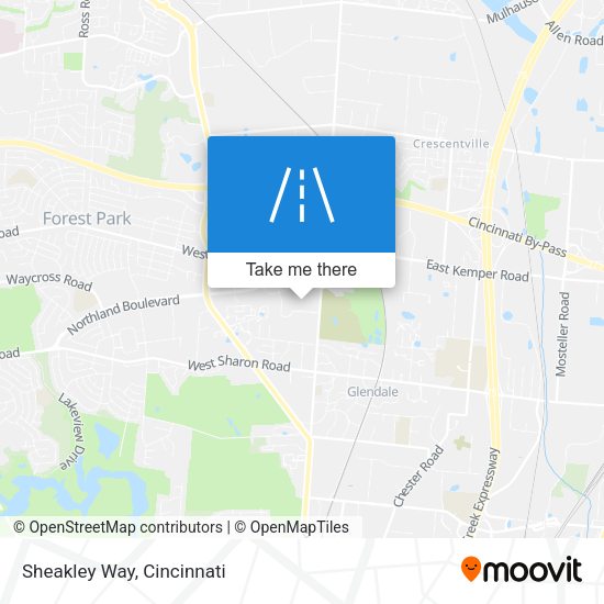 Mapa de Sheakley Way