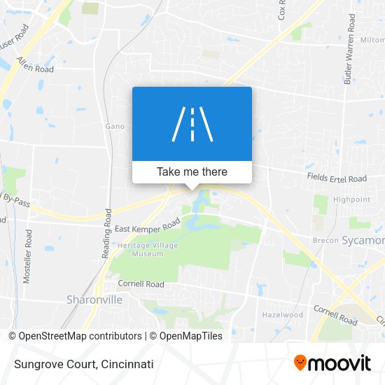 Mapa de Sungrove Court