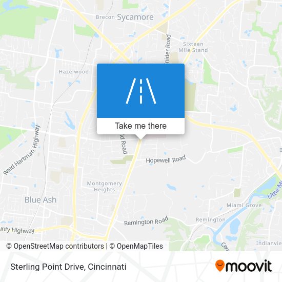 Sterling Point Drive map