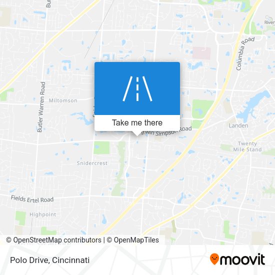 Mapa de Polo Drive