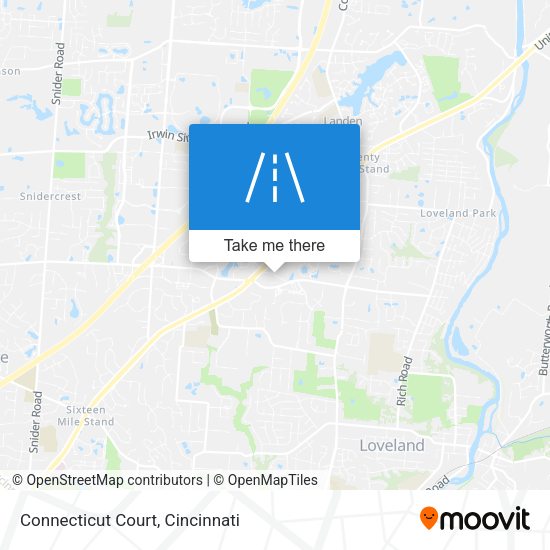 Mapa de Connecticut Court