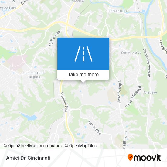 Mapa de Amici Dr