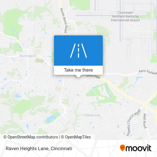 Mapa de Raven Heights Lane